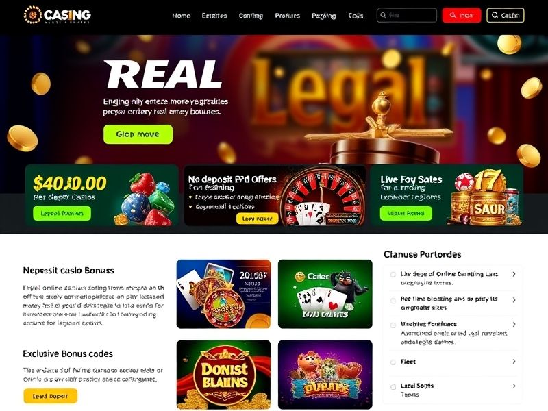 Play responsibly at verified real online casinos that accept real money. Find expert guides on top games, secure platforms, and legal gambling advice for players 21+.
